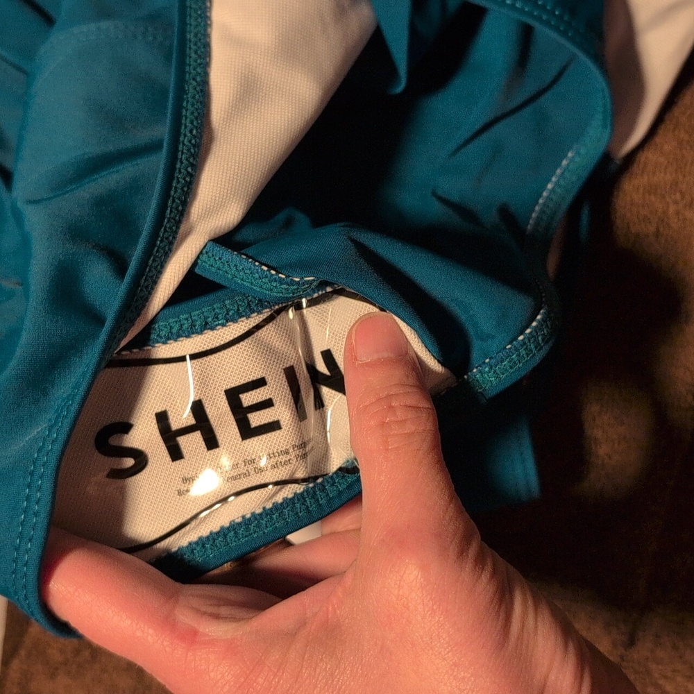 SHEIN Women's Blue Swimwear - Picture 5 of 5